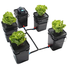 5x 20L DWC Deep Water Culture Growing System Fast Growth Kit-Off Grid Living Supplies