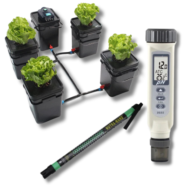 5x 20L DWC Deep Water Culture Growing System Fast Growth Kit-Off Grid Living Supplies