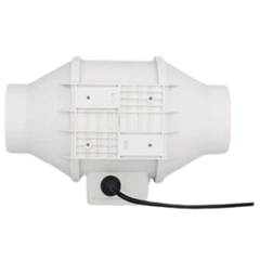 6" 150mm Two Speed Inline Exhaust Fan Low Noise Ventilation-Off Grid Living Supplies