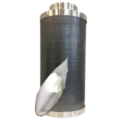 6" Axial Ventilation Fan with 6" Ducting & 4" Filter Reducer Kit-Off Grid Living Supplies