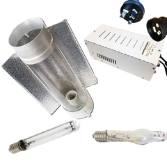6" Cool Tube Reflector with 600W HPS / MH Lamp and Ballast plus Hanger-Off Grid Living Supplies