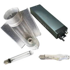 6" Cool Tube Reflector with 600W HPS / MH Lamp and Ballast plus Hanger-Off Grid Living Supplies