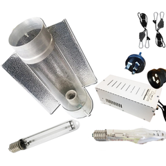 6" Cool Tube Reflector with 600W HPS / MH Lamp and Ballast plus Hanger-Off Grid Living Supplies
