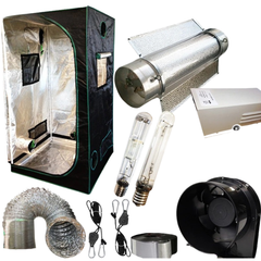 6" Cool Tube Reflector with 600W MH / HPS Lamp, Ballast, Fan and Ducting-Off Grid Living Supplies