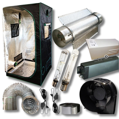 6" Cool Tube Reflector with 600W MH / HPS Lamp, Ballast, Fan and Ducting-Off Grid Living Supplies