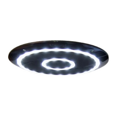 6 Inch 160mm LED Speakers Lights 2 Way 180W Black-Off Grid Living Supplies Australia