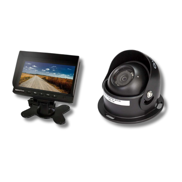 6 Inch AHD Rear Vision Kit Black For 90° Eyeball Camera-Off Grid Living Supplies Australia