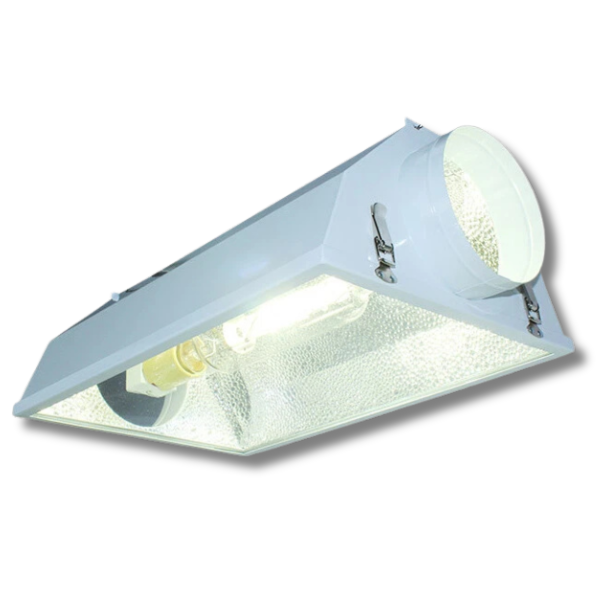 6 Inch Air Cooled Hood Reflector for HPS / MH Grow Lights-Off Grid Living Supplies