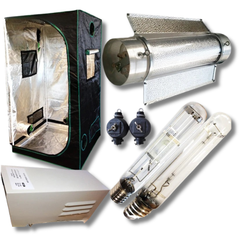 6 Inch Cool Tube Reflector 250W MH / HPS Grow Light Magnetic Ballast Combo-Off Grid Living Supplies