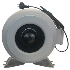 6" Inline Centrifugal Exhaust Fan with Activated Carbon Filter Ventilation Kit-Off Grid Living Supplies