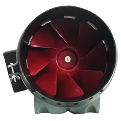 6" Inline Fan with Filter, Ducting, Speed Control & Humidity Screen-Off Grid Living Supplies