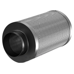 6" Inline Fan with Filter, Ducting, Speed Control & Humidity Screen-Off Grid Living Supplies
