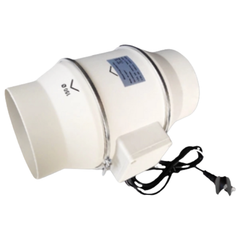 6" Low Noise Duct Fan with 6" Carbon Filter Ventilation Combo-Off Grid Living Supplies