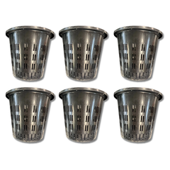 6 Pack 140mm Mesh Net Pots for Hydroponic DWC and Aeroponics-Off Grid Living Supplies