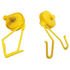 6 Pairs Double Hook Plant Yoyo Hangers Long String Lead for Plant Growth-Off Grid Living Supplies