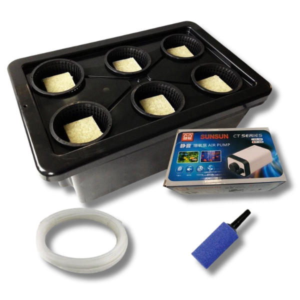 6 Pot Aeroponic System with 5.75