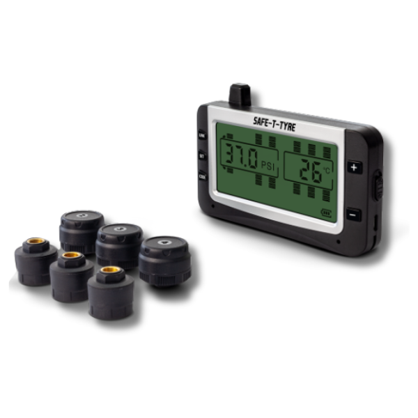 6 Sensors Tyre Pressure Monitoring System-Off Grid Living Supplies Australia