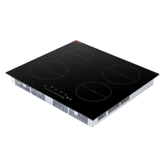 6000W 4 Burner Induction Countertop Cooktop with Touch Control - Electric-Off Grid Living Supplies Australia