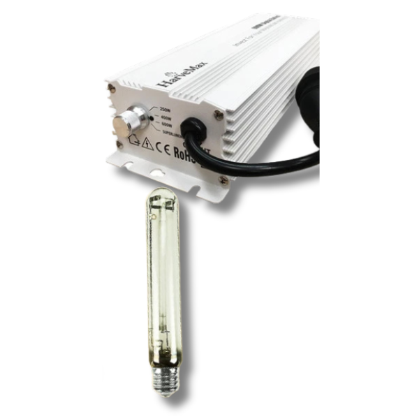 600W Digital Ballast with 600W HPS Lamp for Hydroponic Grow Tents-Off Grid Living Supplies