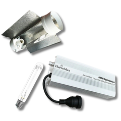 600W Digital Ballast with HPS Lamp and 6" Cool Tube Lighting Kit-Off Grid Living Supplies