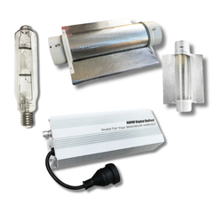 600W Digital Ballast with MH Lamp and 6" Cool Tube Lighting Kit-Off Grid Living Supplies