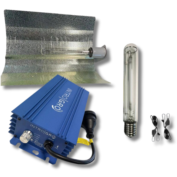 600W Digital Ballast with Wing Reflector and HPS Grow Light Kit-Off Grid Living Supplies