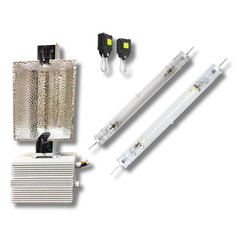 600W Double Ended HPS / MH Lamp with DE Fixture, Ballast and Reflector-Off Grid Living Supplies