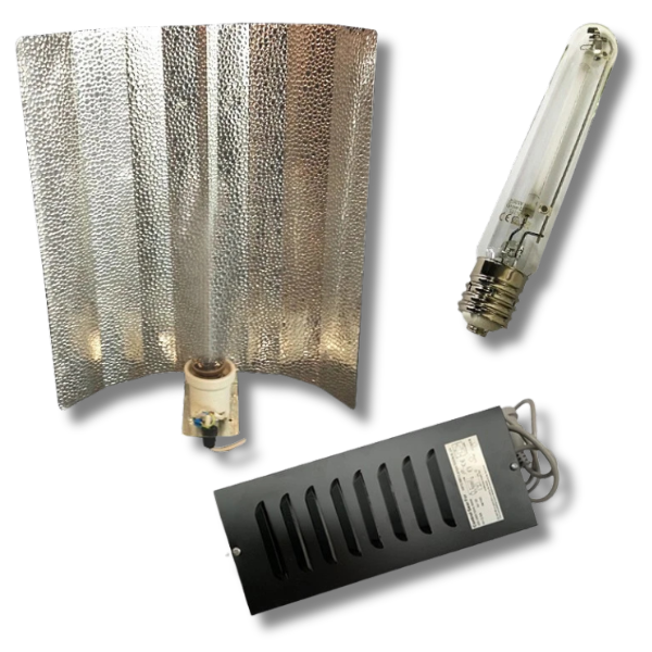 600W HPS Lamp with Magnetic Ballast and Wing Reflector Grow Light Kit-Off Grid Living Supplies