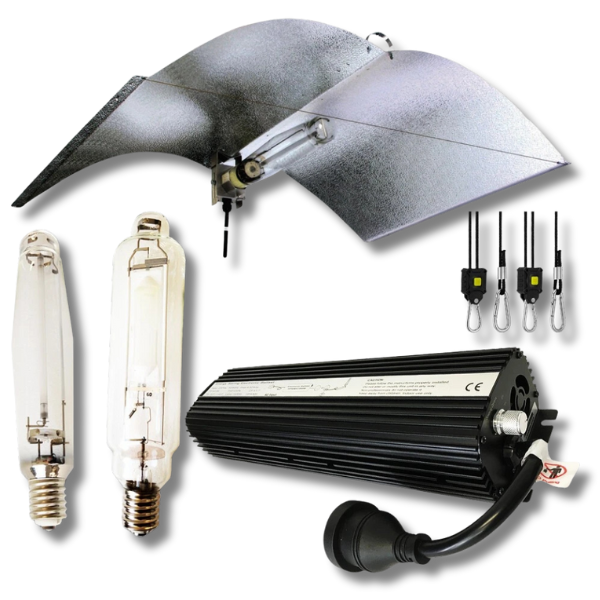 600W HPS / MH Adjustable Grow Light Kit with Dimmable Ballast-Off Grid Living Supplies