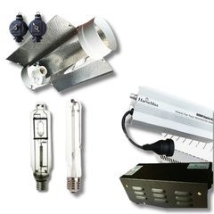 600W HPS / MH Grow Light Kit with Ballast and Cool Tube Reflector-Off Grid Living Supplies