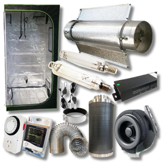 600W HPS / MH Grow Light Tent Combo with Digital Ballast and Cool Tube Reflector-Off Grid Living Supplies