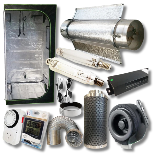 600W HPS / MH Grow Light Tent Combo with Digital Ballast and Cool Tube Reflector-Off Grid Living Supplies