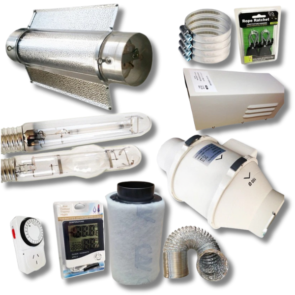 600W HPS / MH Lamps with Magnetic Ballast and Cool Tube Kit-Off Grid Living Supplies