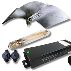 600W Lighting Kit with A-Wing Reflector, Digital Ballast and HPS Lamp-Off Grid Living Supplies