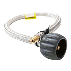 600mm Flexi Hose Double Gas Regulator-Off Grid Living Supplies Australia
