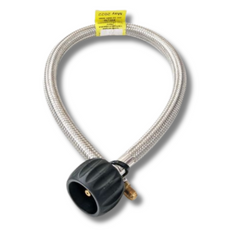 600mm Flexi Hose Double Gas Regulator-Off Grid Living Supplies Australia