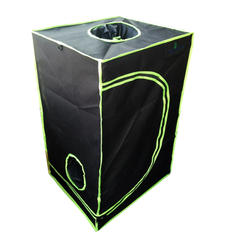 60x60x160cm Grow Tent with 100W LED Samsung Chip and 4 Inch Silent Vent-Off Grid Living Supplies