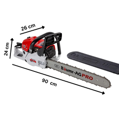 62cc Petrol Commercial Chainsaw with 20" Bar & E-Start