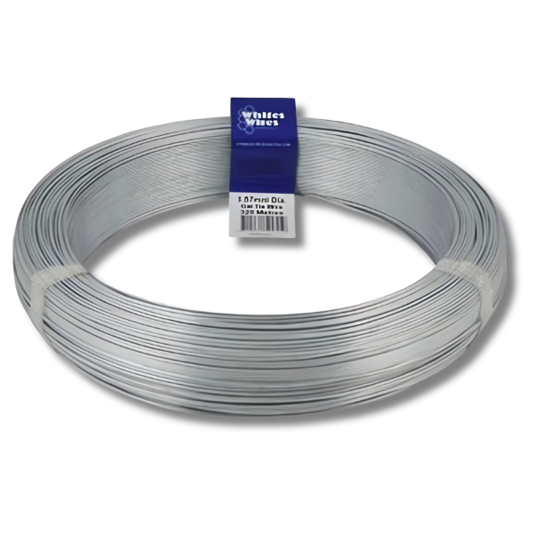 640m Soft Galvanised Fence Wire for Farm Fencing-Off Grid Living Supplies Australia