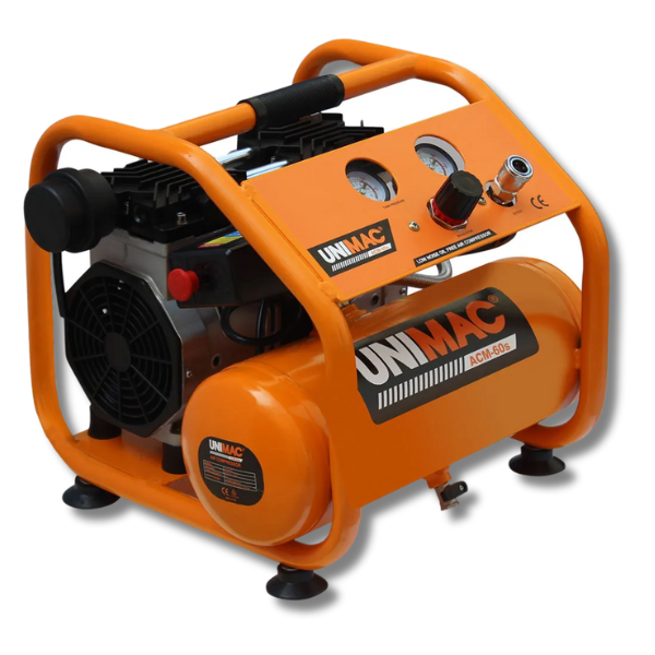 6L 1.5HP Silent Oil-Free Portable Electric Air Compressor-Off Grid Living Supplies Australia