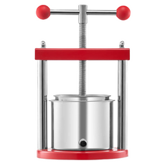 6L Manual Fruit & Wine Press - Stainless Steel-Off Grid Living Supplies Australia