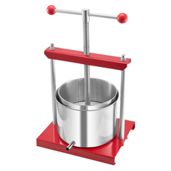 6L Manual Fruit & Wine Press - Stainless Steel-Off Grid Living Supplies Australia