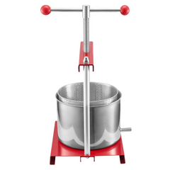 6L Manual Fruit & Wine Press - Stainless Steel-Off Grid Living Supplies Australia
