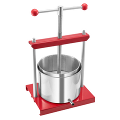 6L Manual Fruit & Wine Press - Stainless Steel-Off Grid Living Supplies Australia