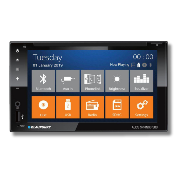 6.2 Inch Capacitive Touch Screen Phonelink Bluetooth FHD For Caravan & RVs-Off Grid Living Supplies Australia