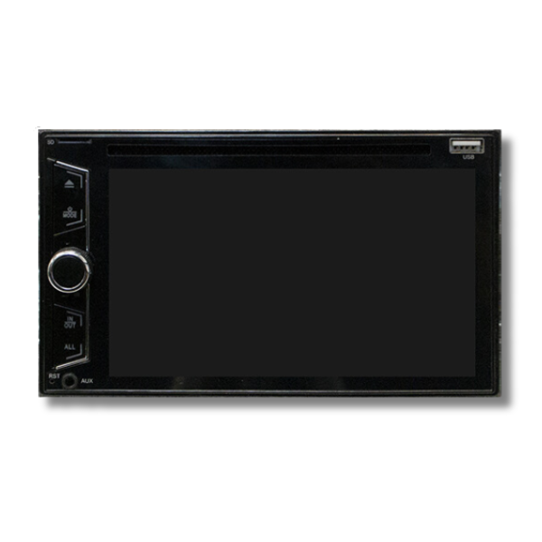 6.2 Inch Double DIN Touch Screen Head Unit For Caravan & RVs-Off Grid Living Supplies Australia