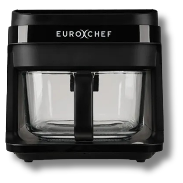 6.5L Electric Digital Air Fryer with Glass Container - Black-Off Grid Living Supplies Australia