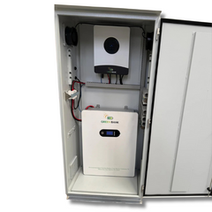 6kW Off Grid Inverter with 10.24kWh Lithium LiFePO4 Battery-Off Grid Living Supplies Australia