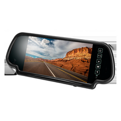 7 Inch Rear Vision Kit Black For 150° Licence Plate Camera-Off Grid Living Supplies Australia