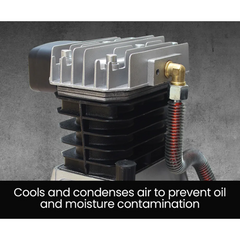 70L 2.2kW 116PSI Commercial Electric Air Compressor with Brushless Motor & Certified Tank